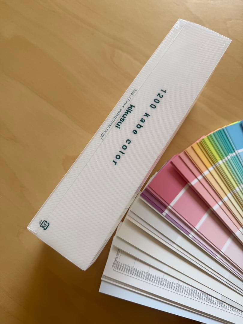 色見本帳 キクスイ カベカラー １２００色 kikusui 1200
