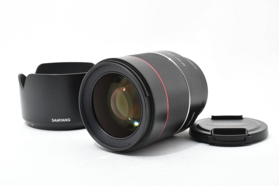 ★外観美品★ サムヤン SAMYANG AF 50mm F1.4 FE ソニーE