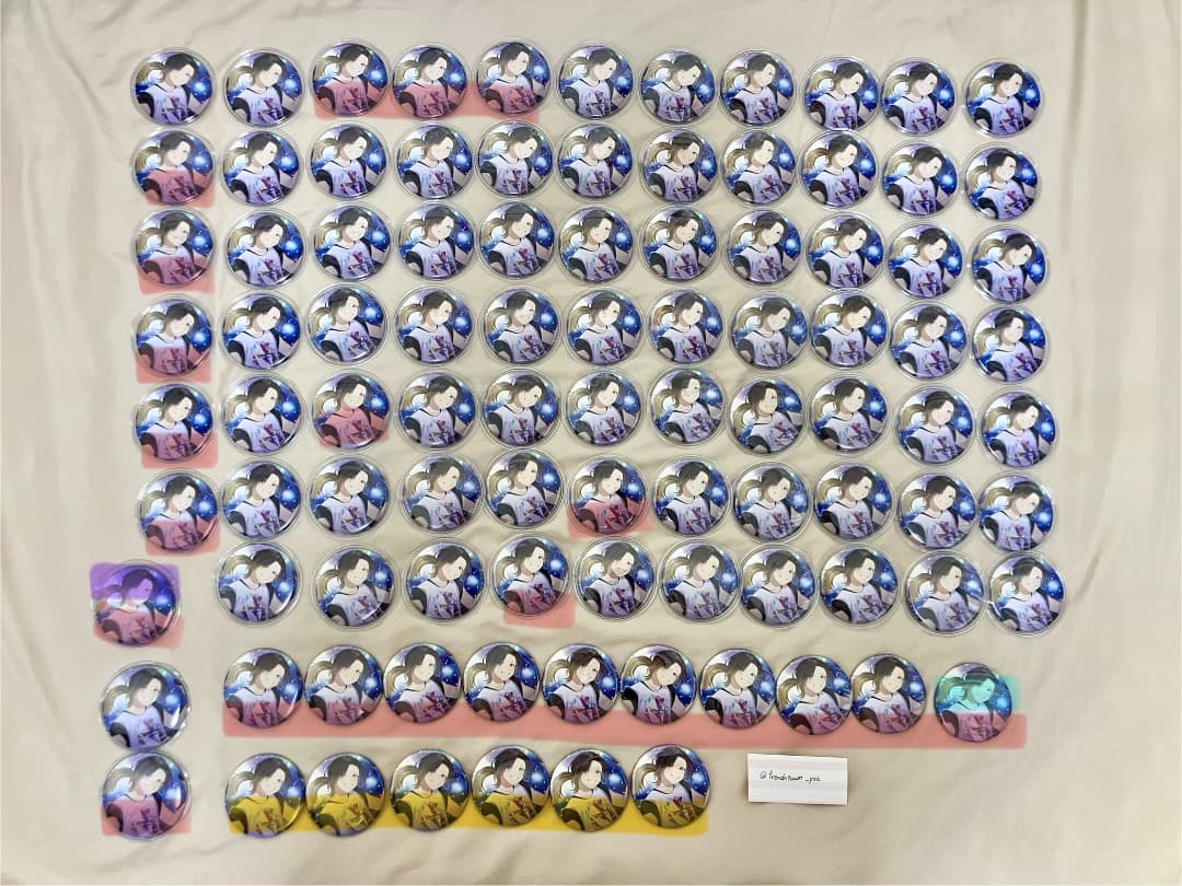いれいす　悠佑　MEMORIZE!! 缶バッジ　95個まとめ売り