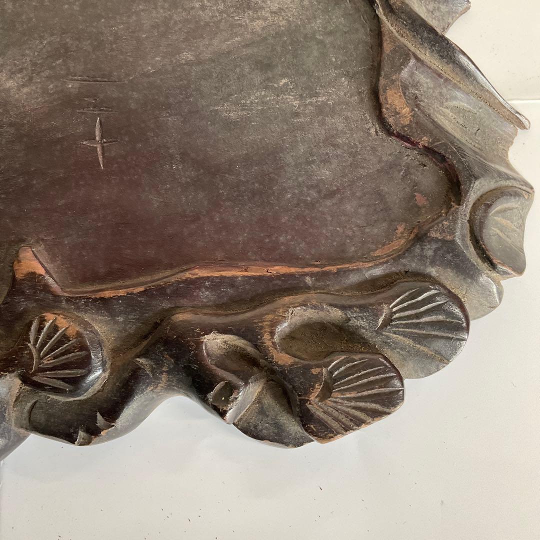 木彫　牛乗り笛吹童子