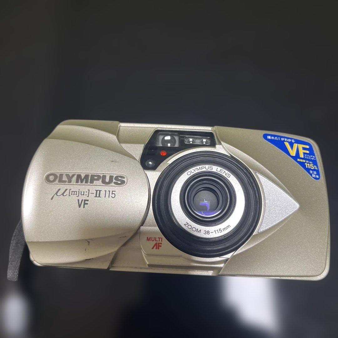 OLYMPUS オリンパス μ[mju:]-II 115 VF フィルムカメラ