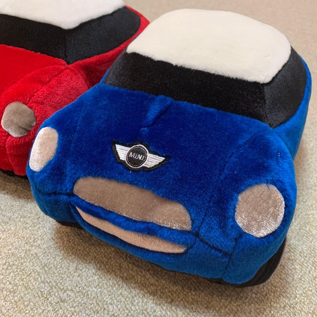 【MINI】ミニクーパー ぬいぐるみ クッション 2個セット