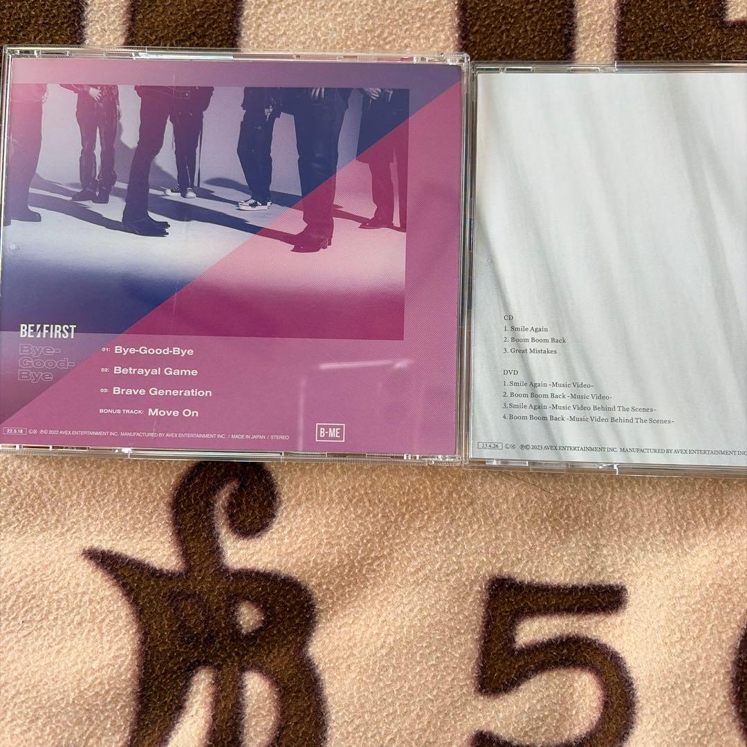 BE:FIRST ビーファースト　初期　ロゴ　フェイスタオル +オマケCD2枚