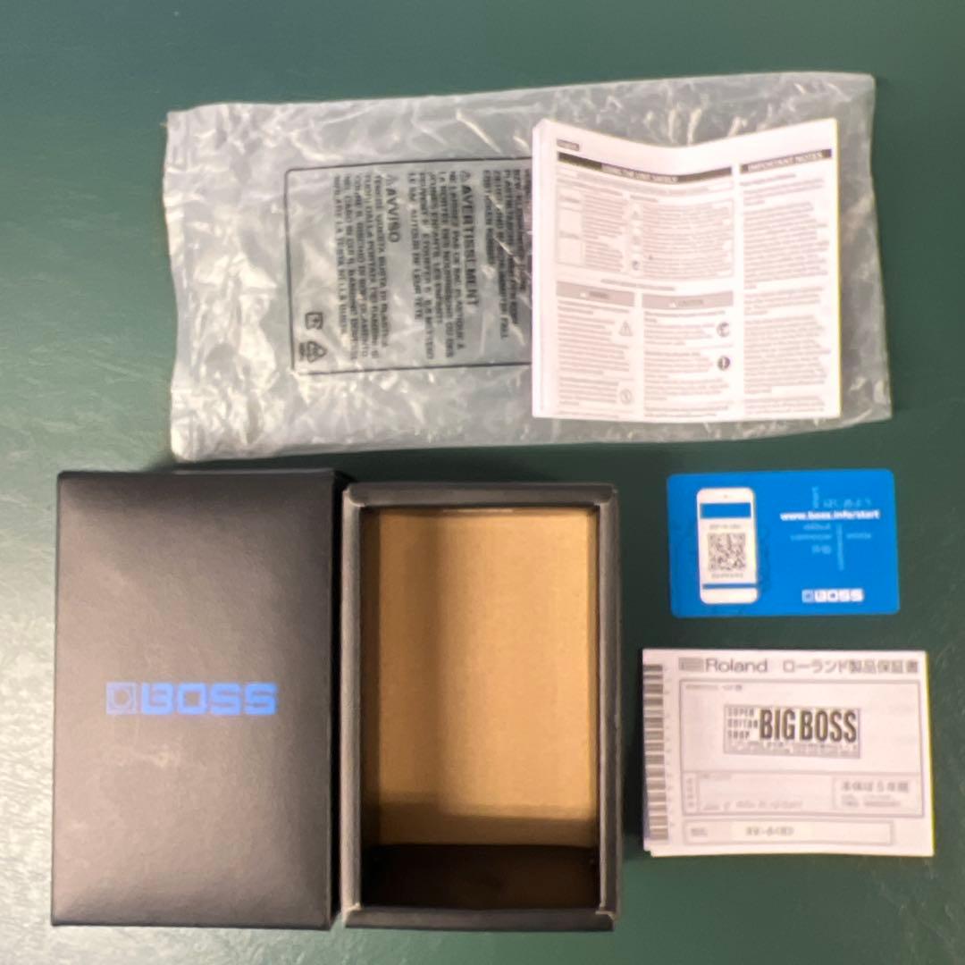 BOSS RV-6 Reverb 美品、元箱・保証書付き