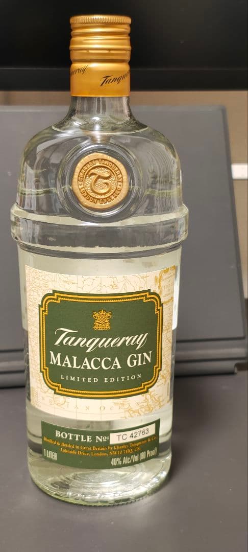 タンカレー　マラッカジン　旧ラベル