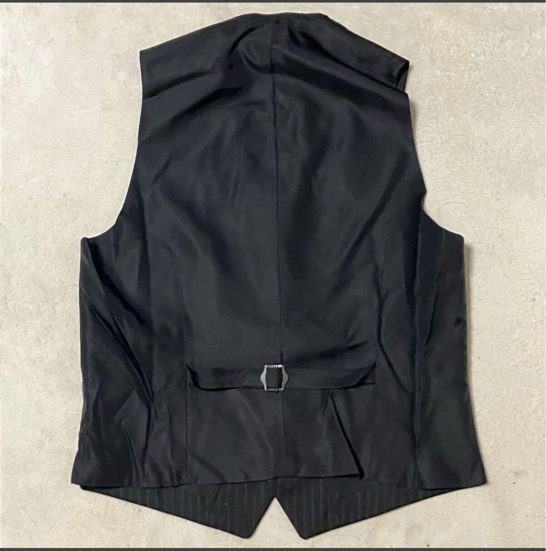 タケバルー スーツ セットアップ 3ピース ジャケット ベスト 絹混