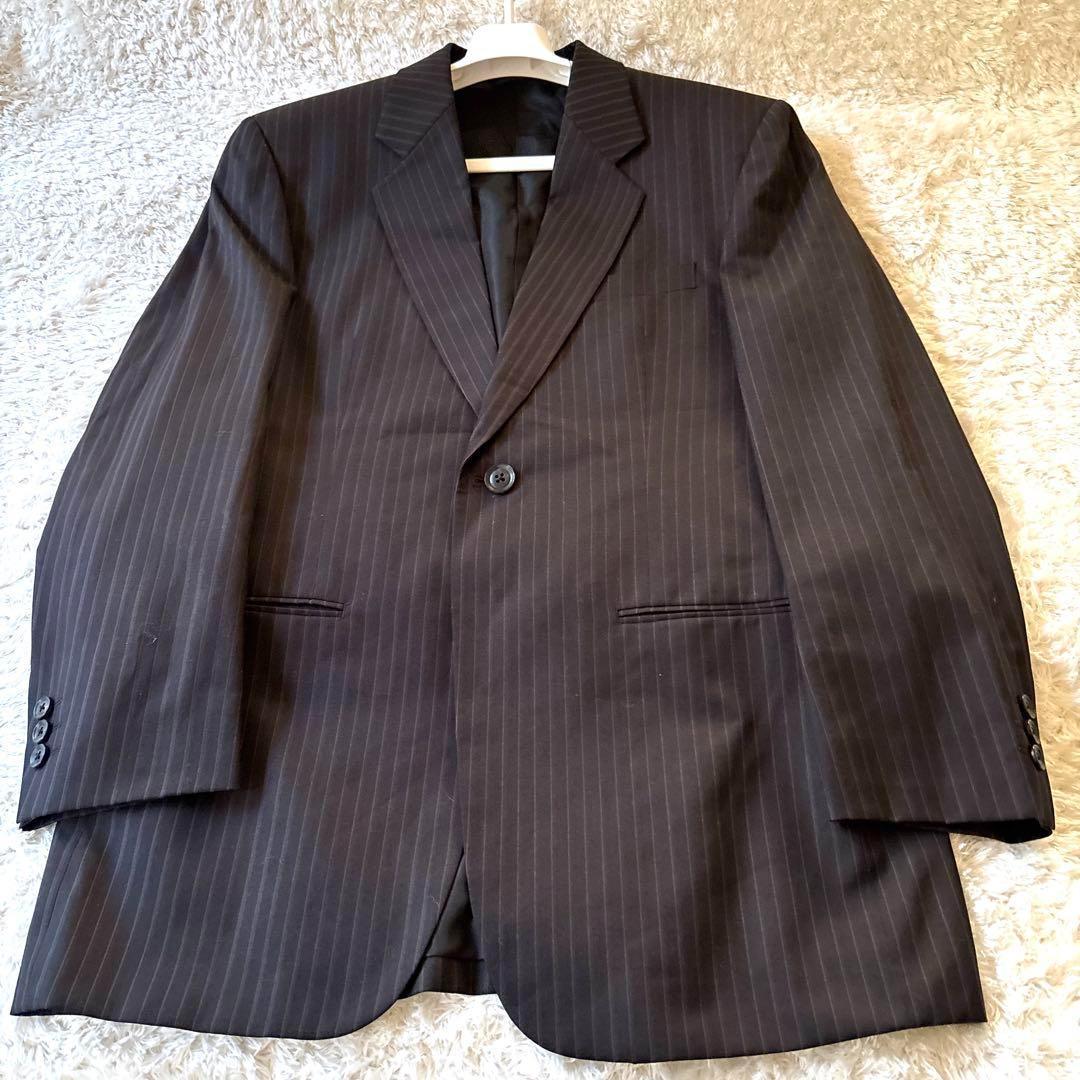 タケバルー スーツ セットアップ 3ピース ジャケット ベスト 絹混