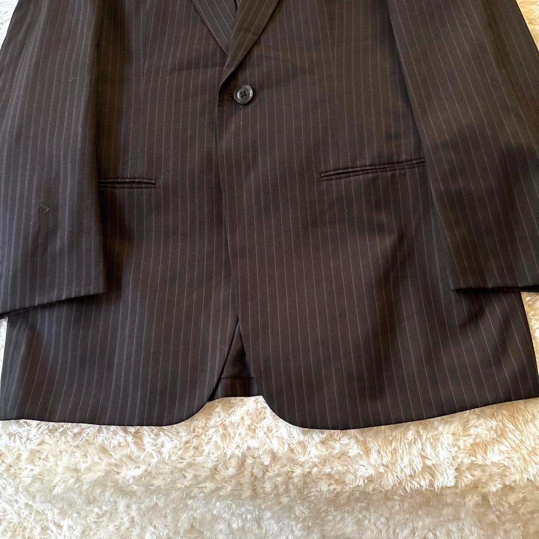 タケバルー スーツ セットアップ 3ピース ジャケット ベスト 絹混