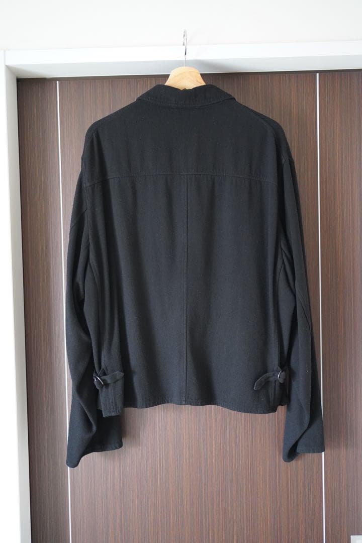 comoli 25SS シルクネップ ジップショートジャケット サイズ3