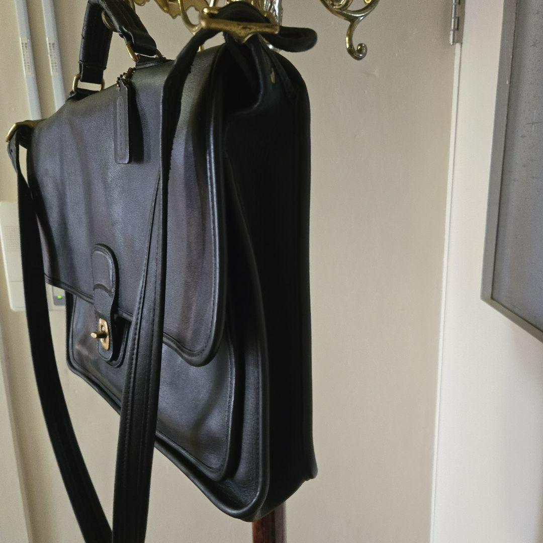 オールドコーチ メトロポリタン 5180 ビジネスバッグ ブラックレザー