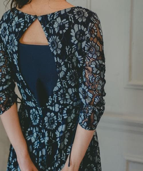 美品 Kastane カスタネ ドレス マキシワンピース 結婚式 パーティー M