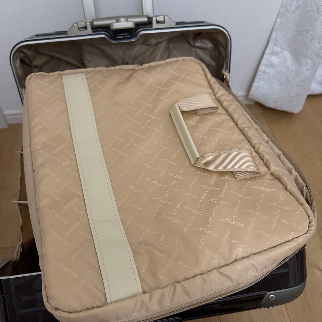 リモワ　ルフトハンザ　ビジネストロリー　ブラウン