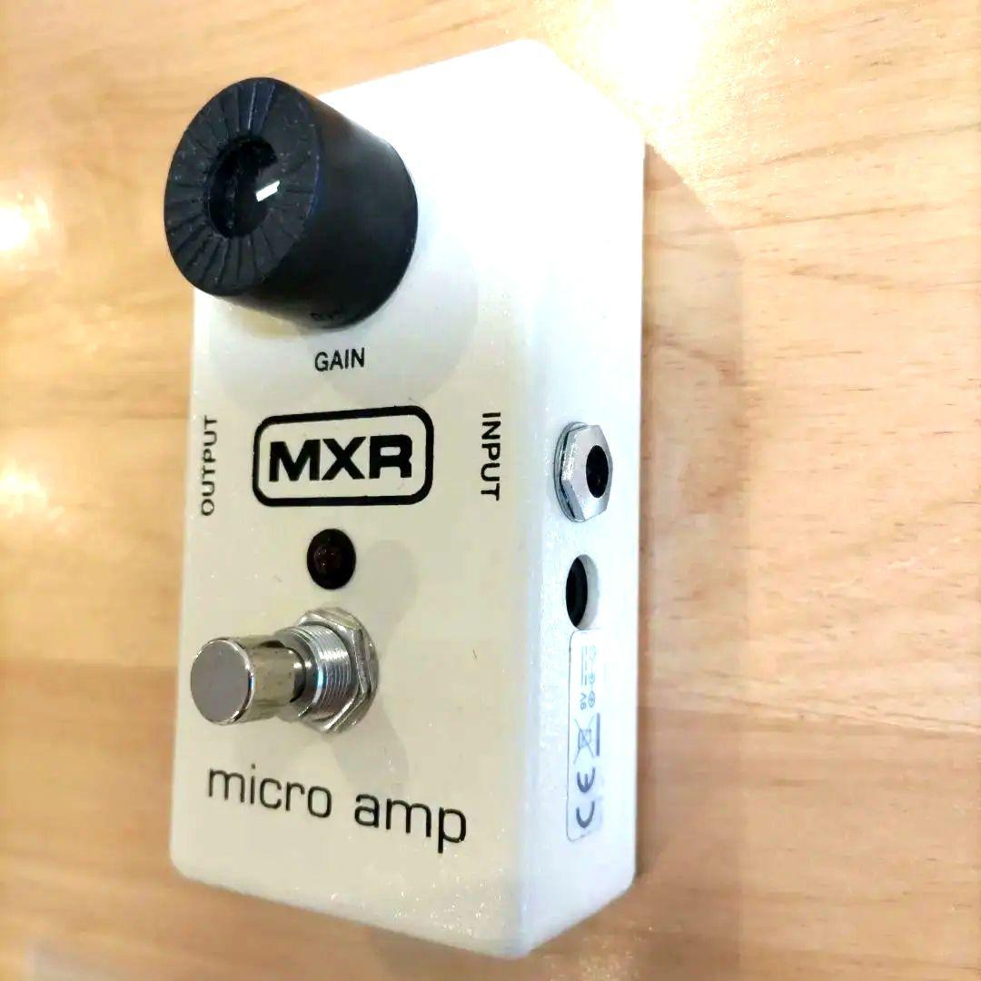 【美品】MXR micro amp　ギタープリアンプ