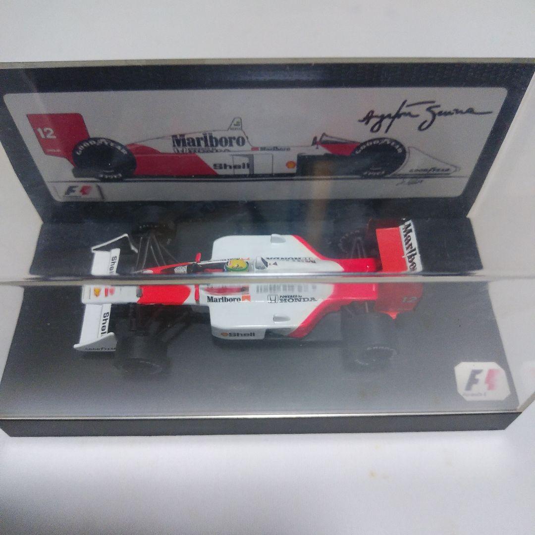 ミニチャンプス 1/43 Mclaren MP4/4 アイルトン・セナ　マルボロ