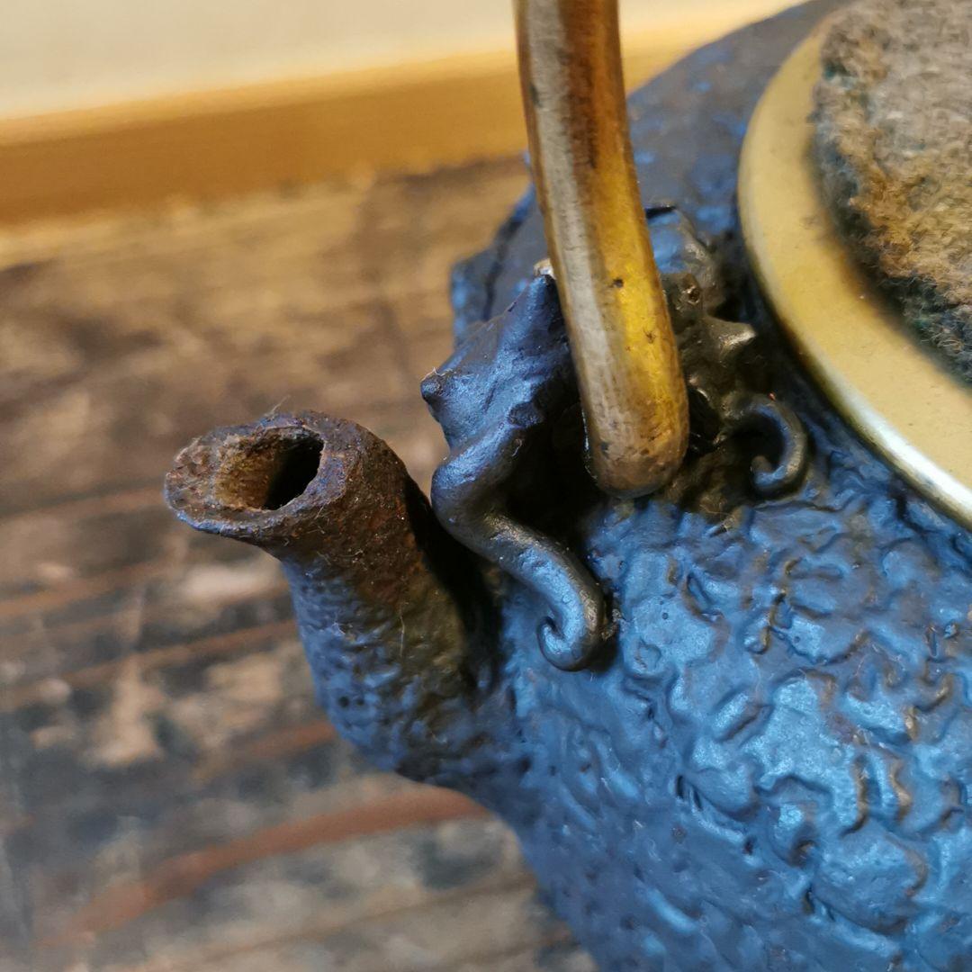 鉄瓶　骨董品　アンティーク　レトロ