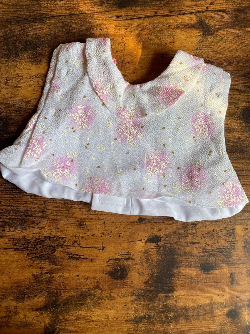 お値下げ　犬服　七五三 お正月　被布＆お着物＆ショールセット　サイズM