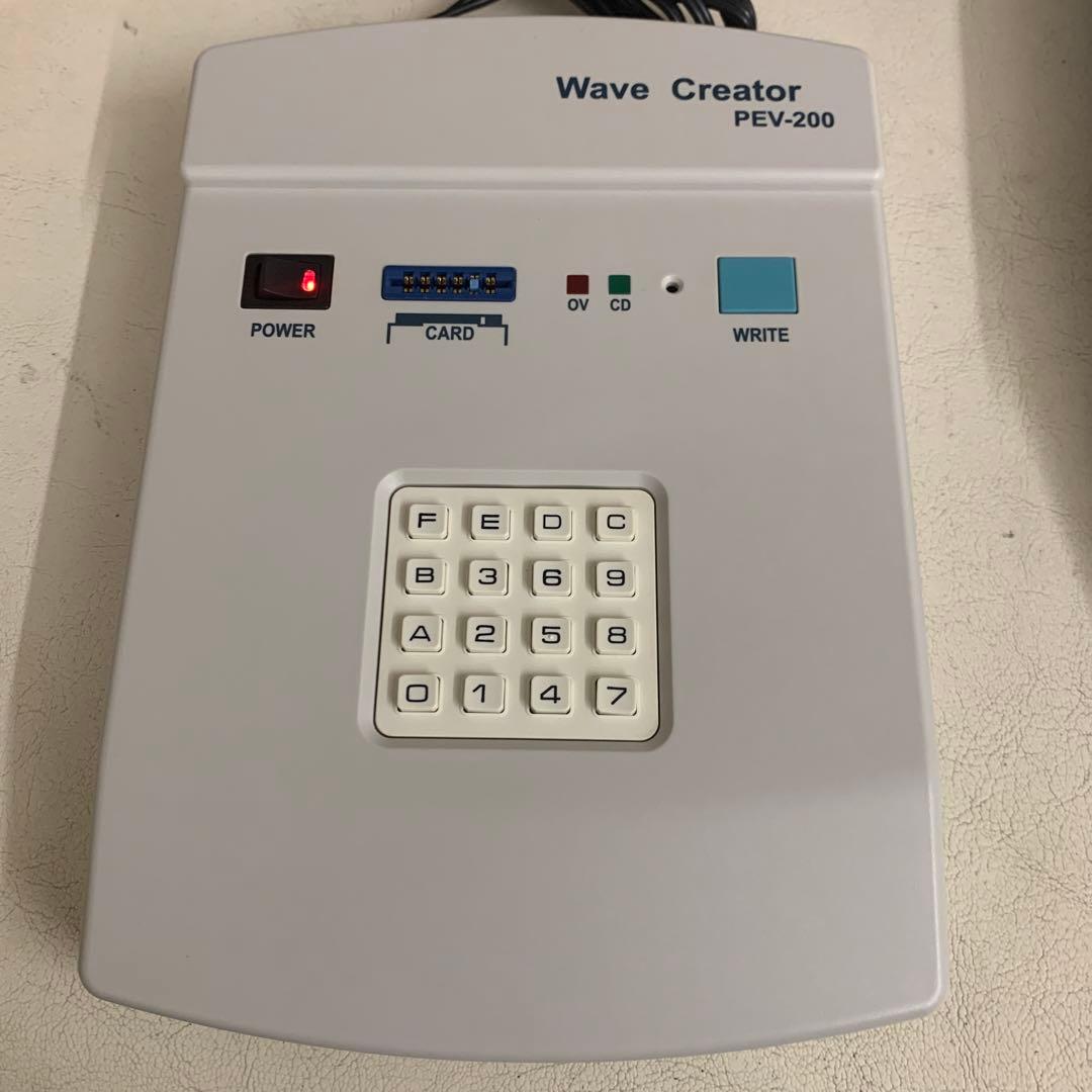 波動転写器　ウェーブクリエーター　パワーウェーブ　セット　中古品