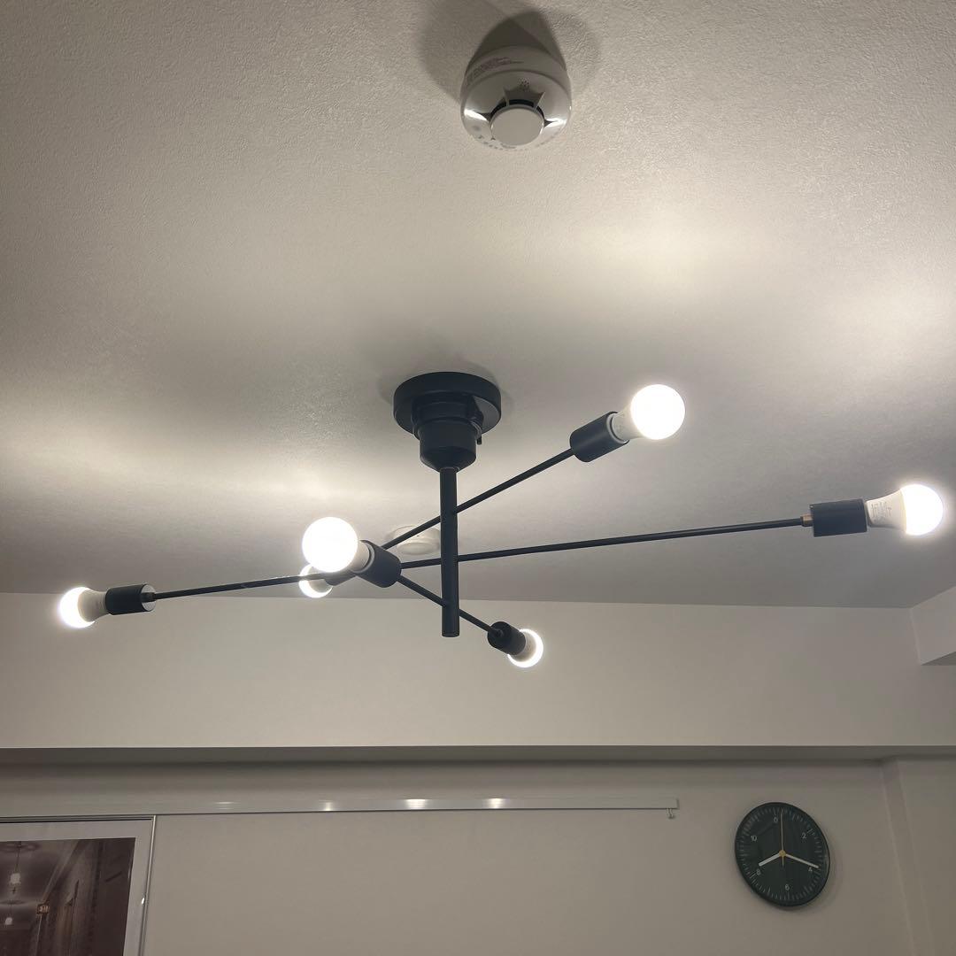 【美品】INTERFORM INC. シーリングライト（スマート電球5個付き）