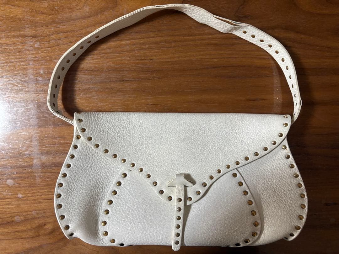 CELINE セリーヌ　ハンドバッグ　レディース　ホワイト　白