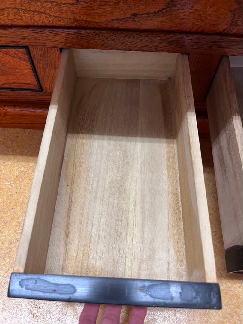 昭和レトロ　囲炉裏　座卓　引き出し付き　灰付き　五徳付き　火箸付き