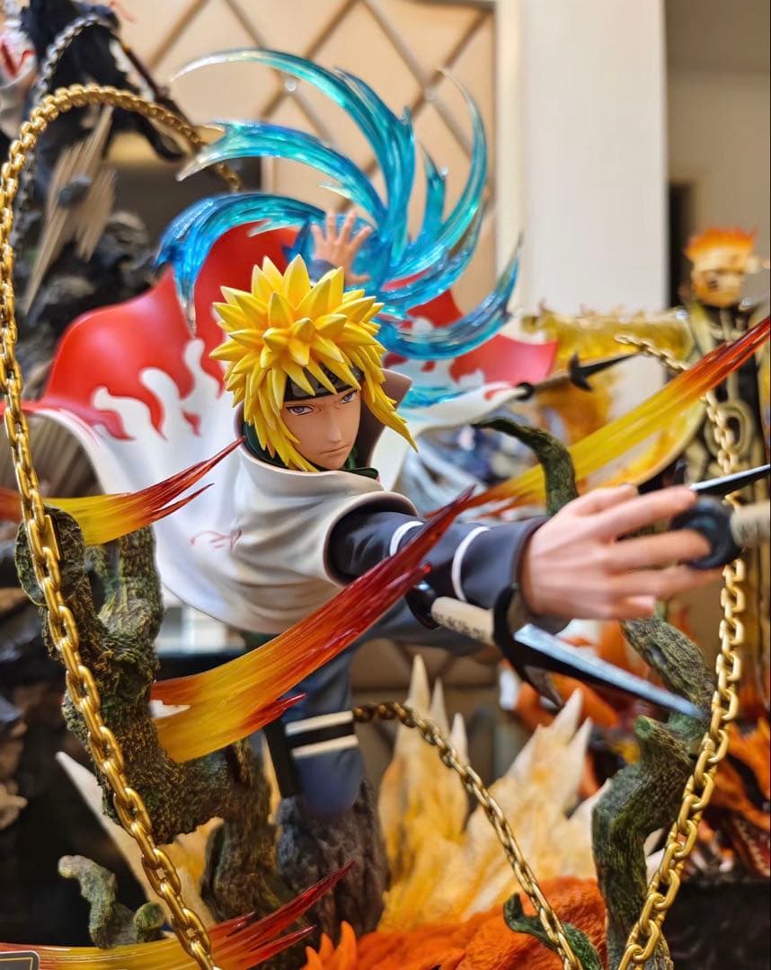 ナルト 波風ミナト ガレージキット ガレキ スタチュー②④