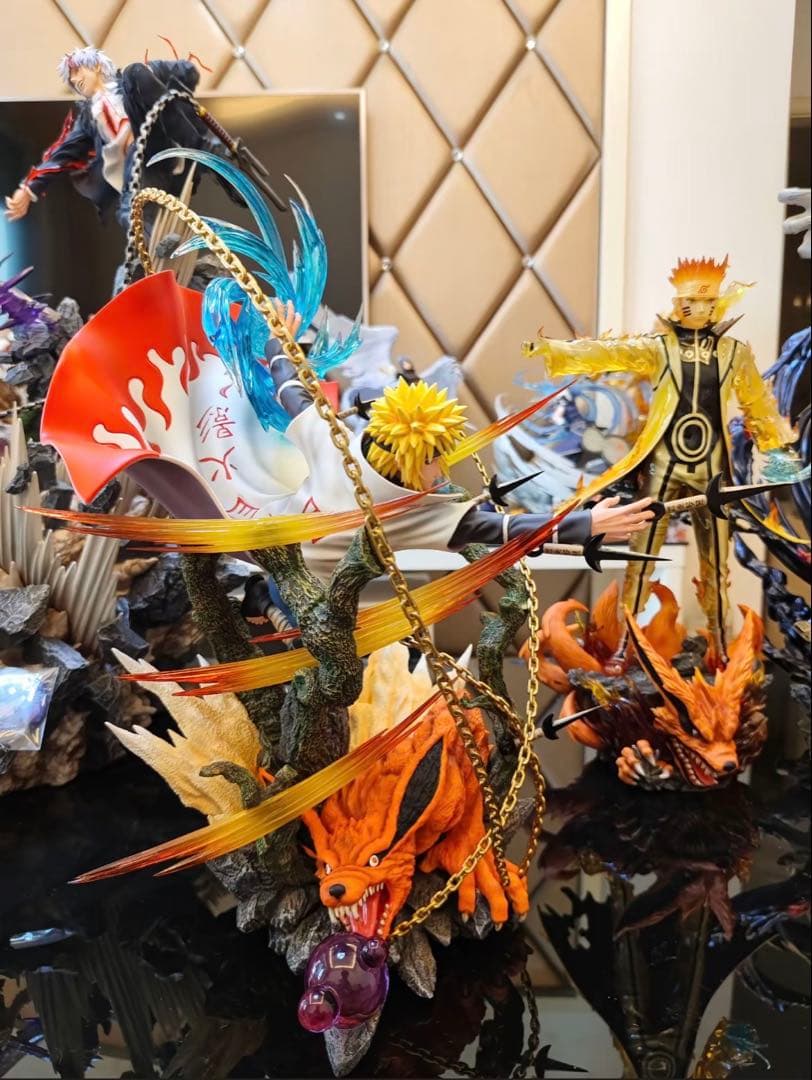 ナルト 波風ミナト ガレージキット ガレキ スタチュー②④