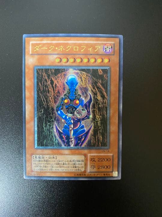 遊戯王 ダーク・ネクロフィア　レリーフ