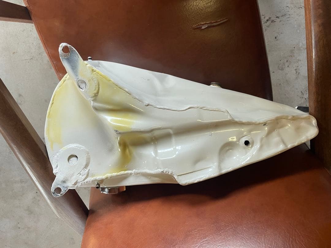 ショベル　タンク　ハーレー　amf flh 純正　当時物　ビンテージ　エボ　パン