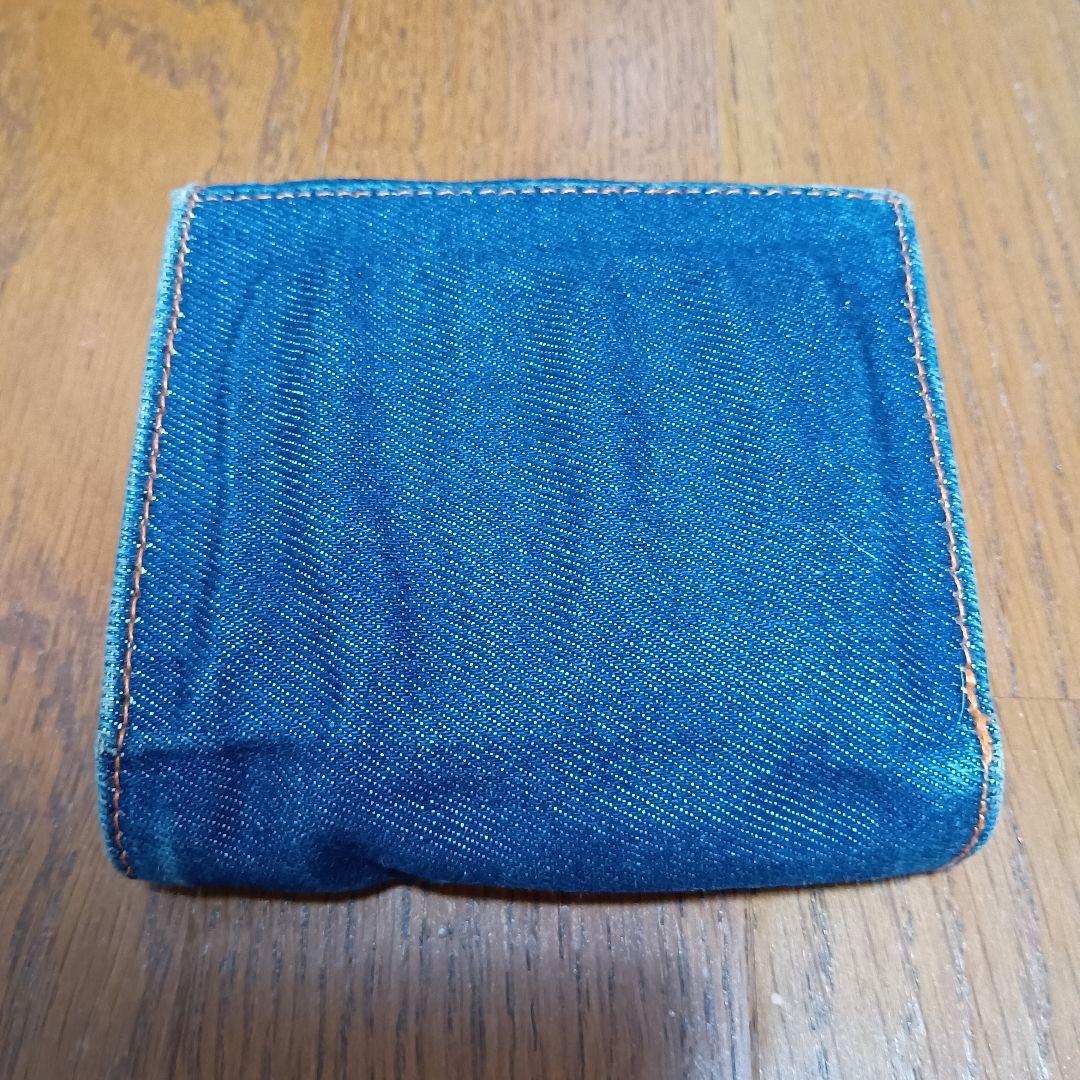 スヌーピー　財布　デニム