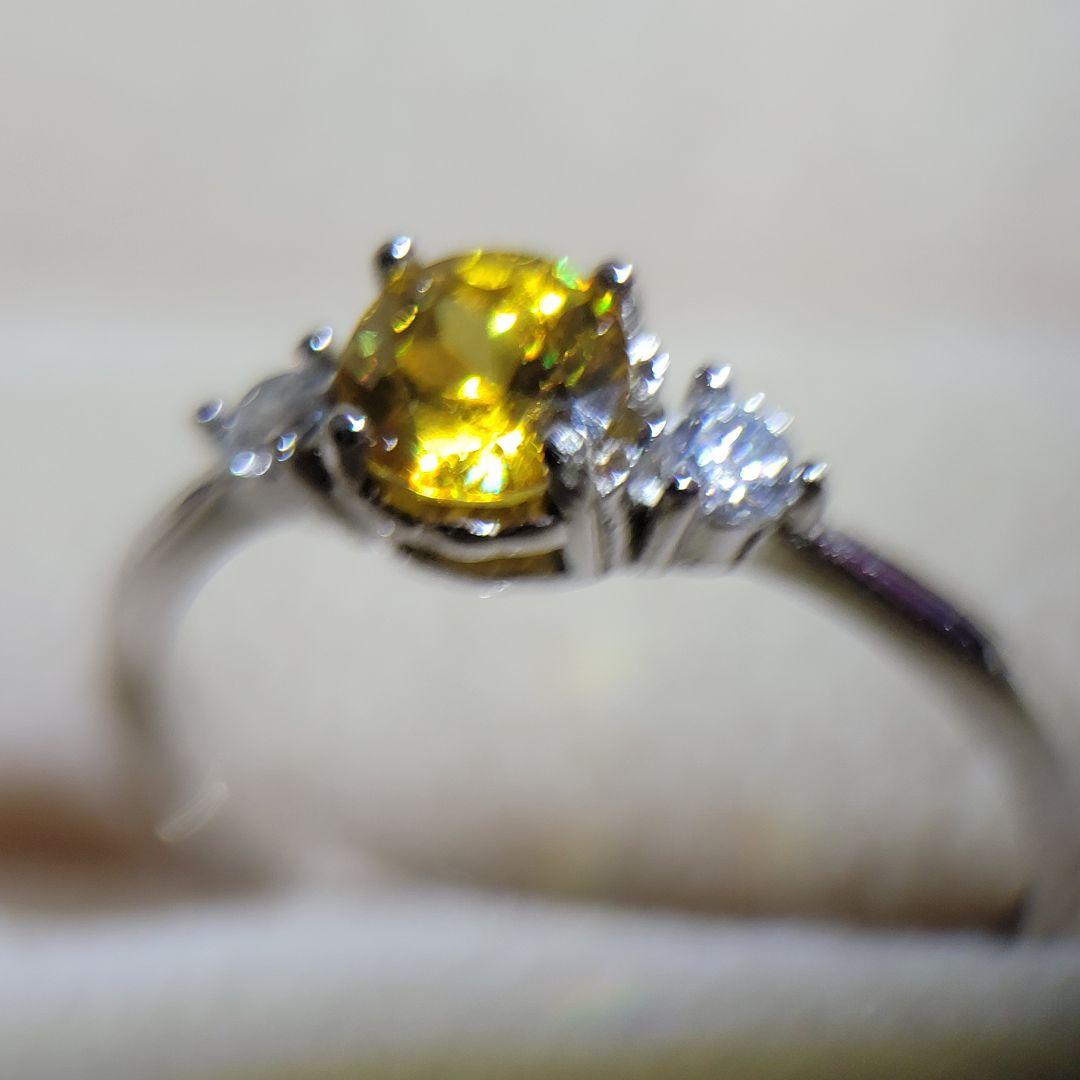 天然石リング　スフェーン