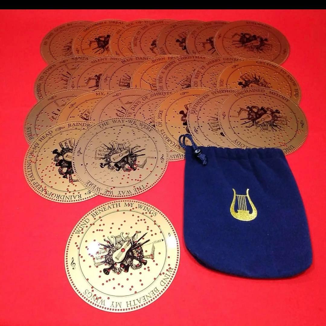 ❤️ミスタークリスマス・オルゴール用ディスク24枚