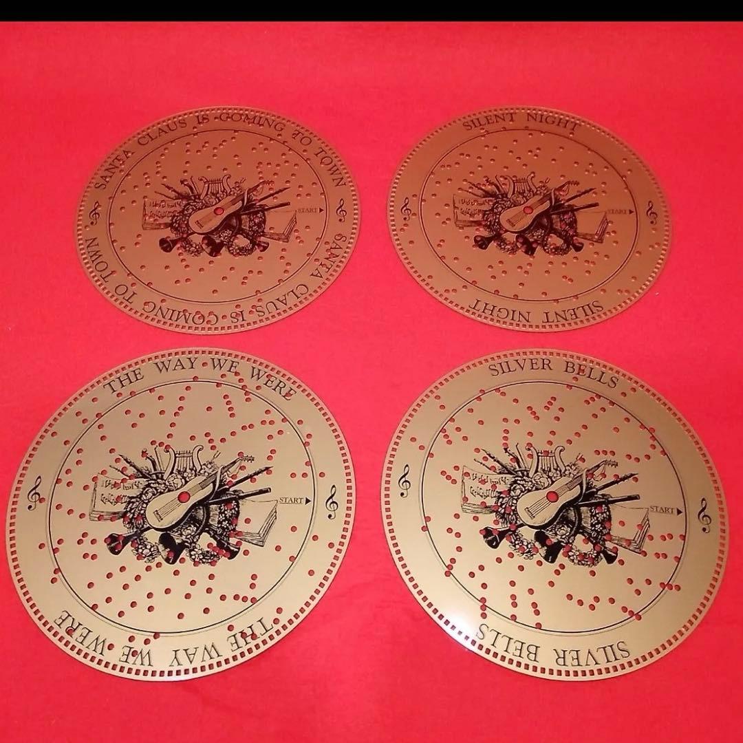 ❤️ミスタークリスマス・オルゴール用ディスク24枚