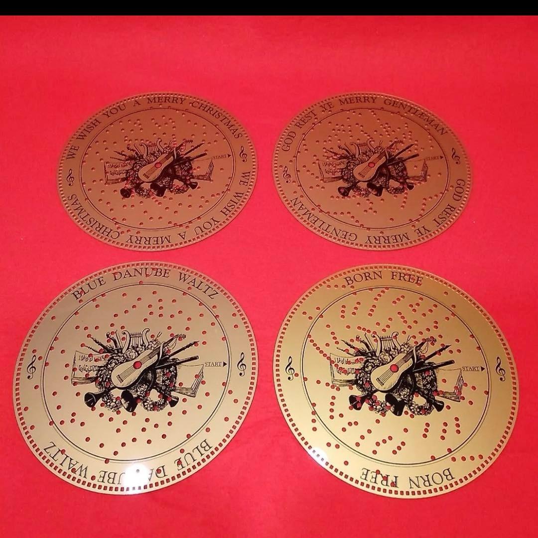 ❤️ミスタークリスマス・オルゴール用ディスク24枚