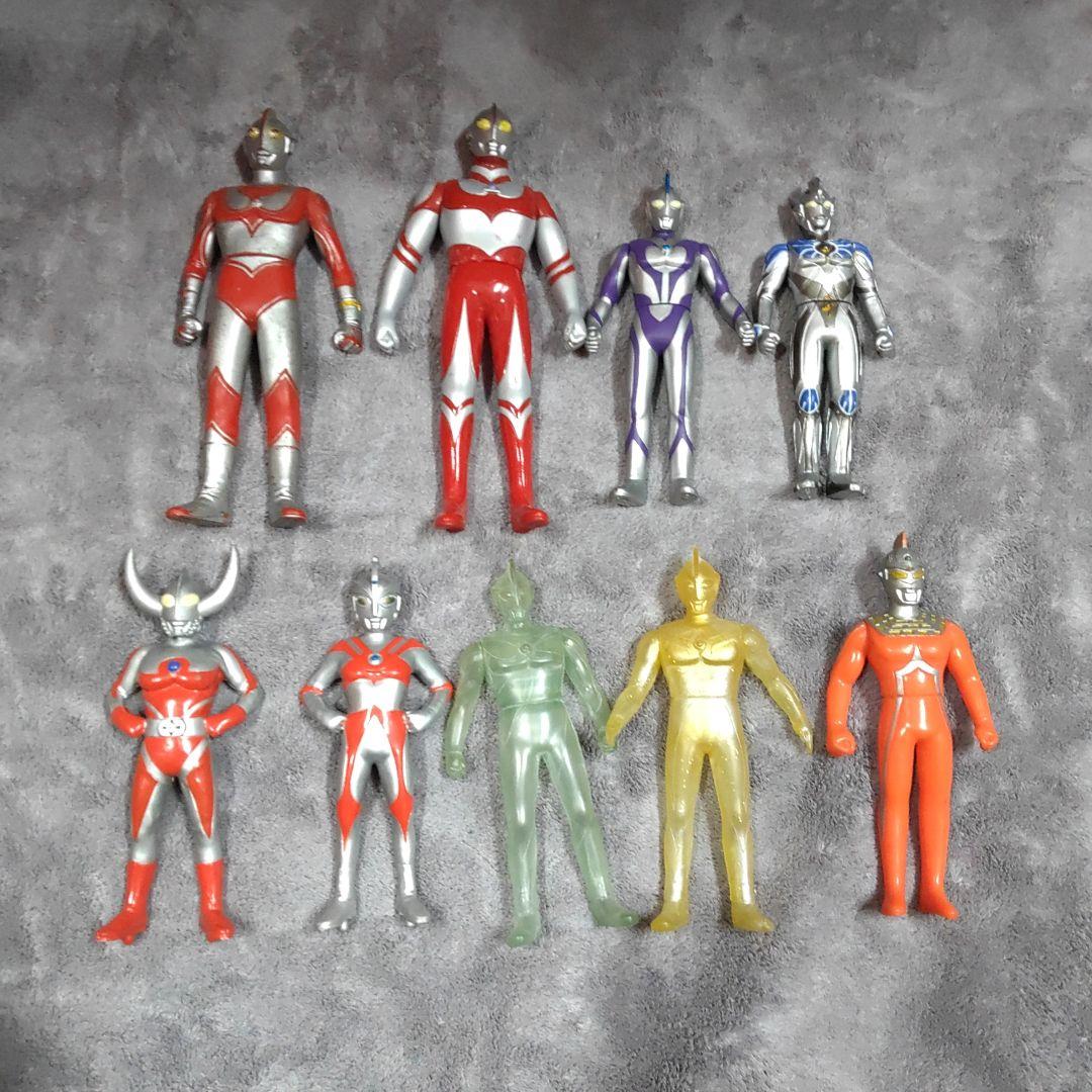 値下げ❗バンダイ特撮ヒーロー　ウルトラマン　仮面ライダー　ゴジラ　ソフビ