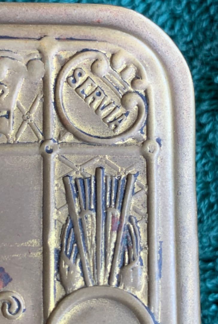 111年前！クリスマスギフト缶1914年メアリー王女が戦場の兵士に贈った真鍮の缶