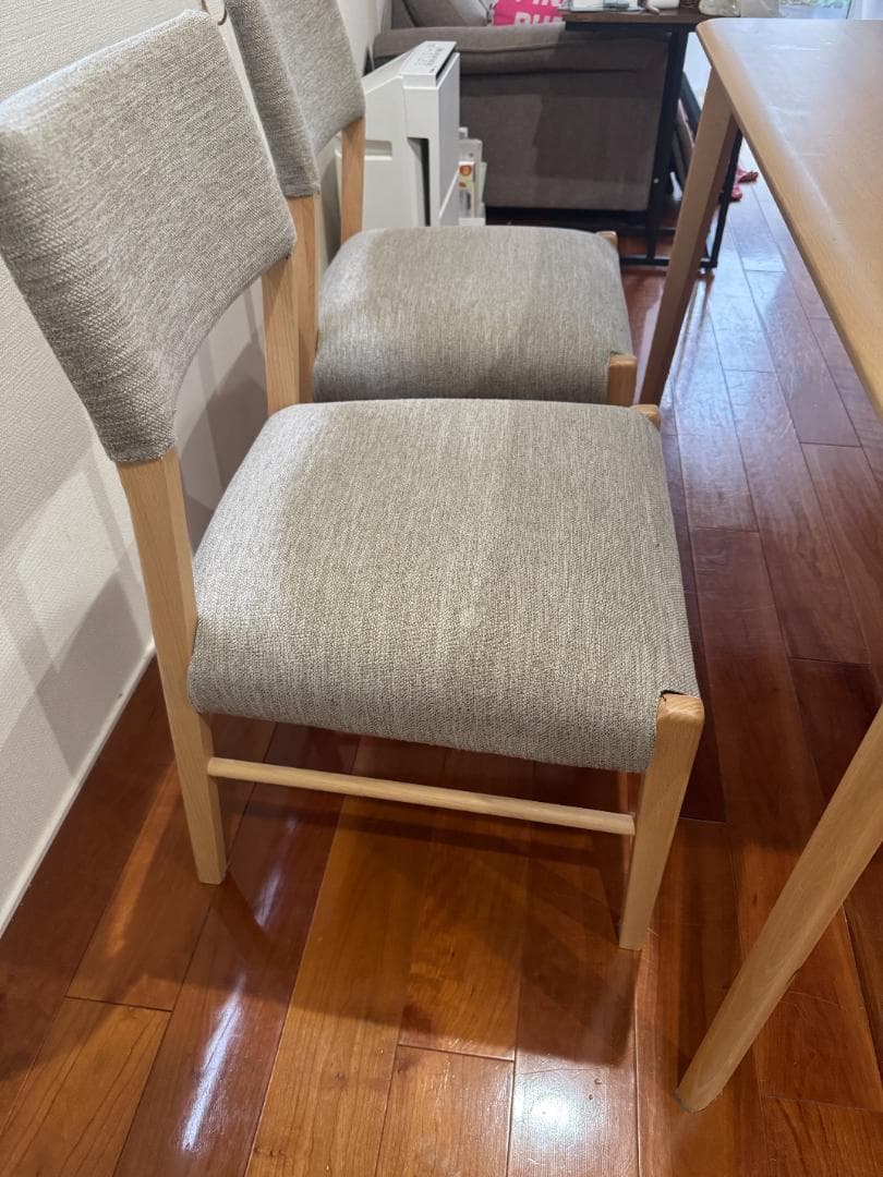 【引取り限定】ニトリ　ダイニングテーブルと椅子セット