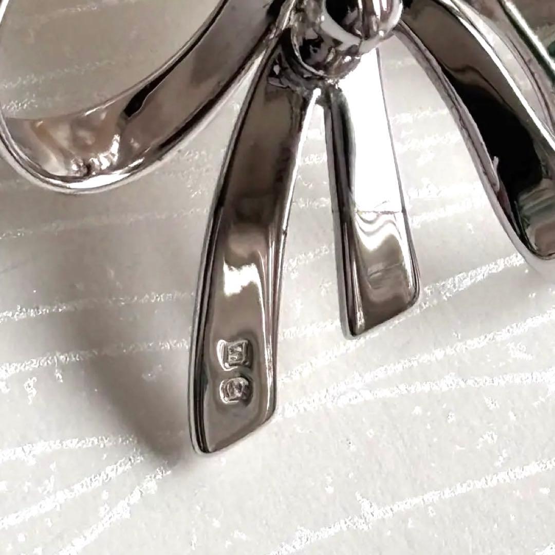 MIKIMOTO ミキモト パールブローチ ピンクホワイト 愛子さま リボン