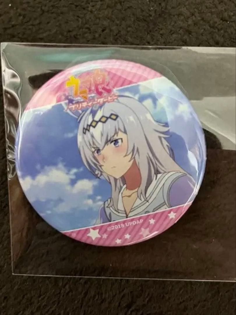 ウマ娘 オグリキャップ 缶バッジ 希少品