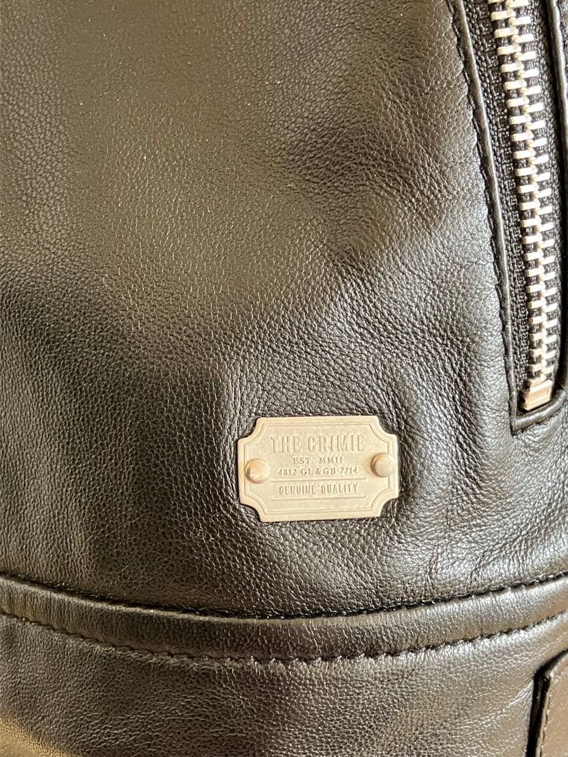 CRIMIE クライミー ラムレザー 羊革 レザージャケット ライダース