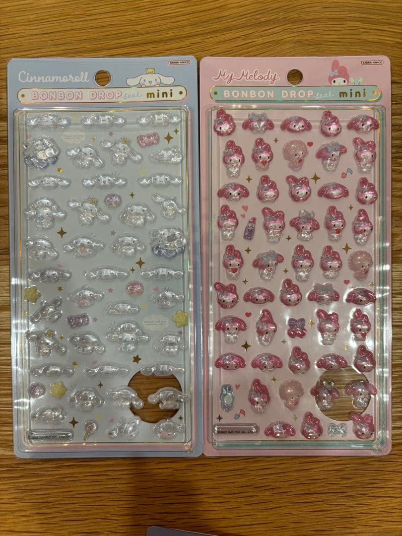 ボンボンドロップシール　ミニ　サンリオ　7種セット