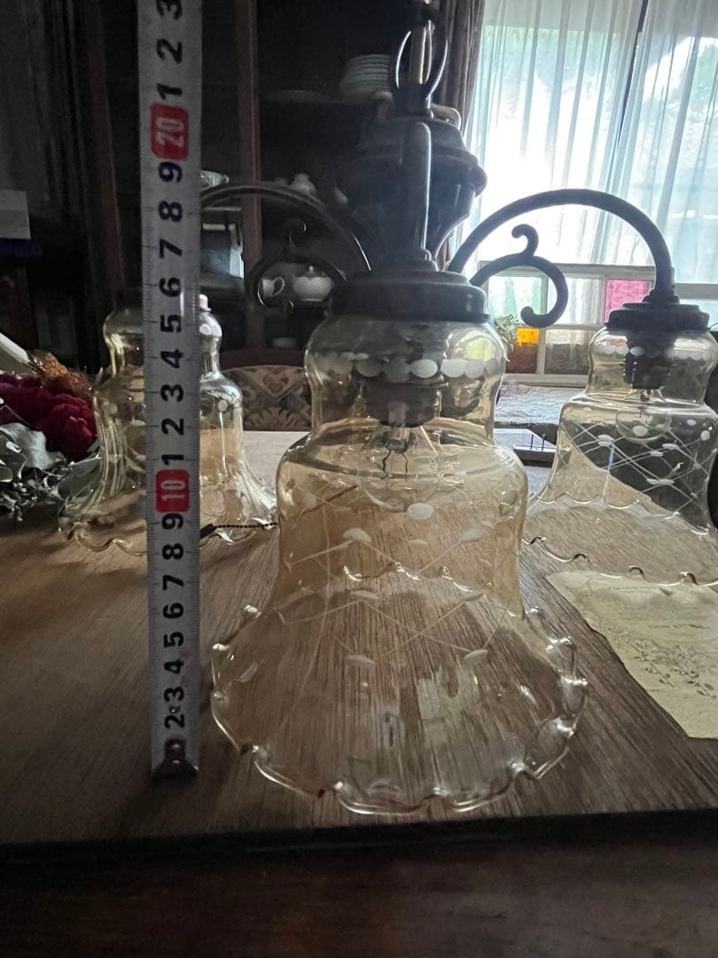 未使用 シャンデリア 大正ロマン インテリア 希少 アンティーク ビンテージ