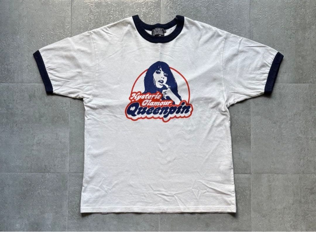 ヒステリックグラマー　リンガーTシャツ