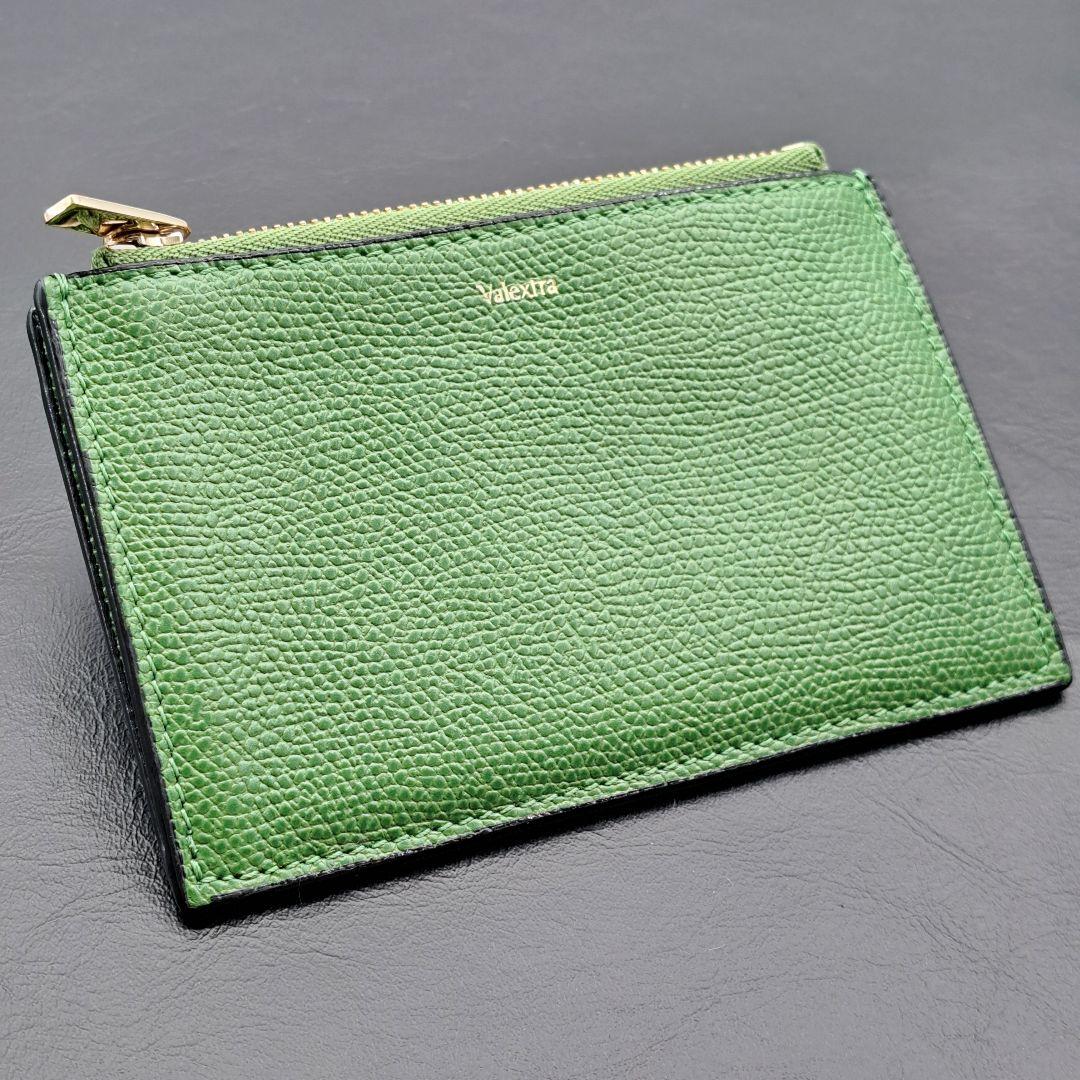 Valextra ヴァレクストラ カードケース ケース 現行 グリーン