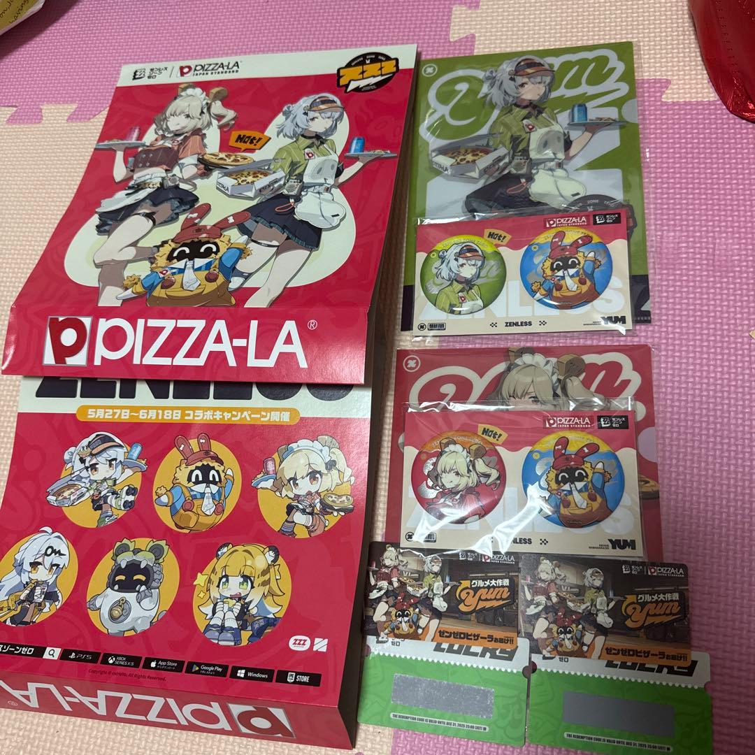 ピザーラ　ゼンゼロ　コラボ　バーニス　アンビー