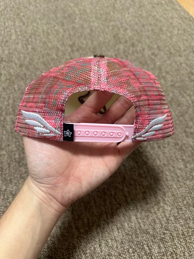 Starteam メッシュキャップ ピンク