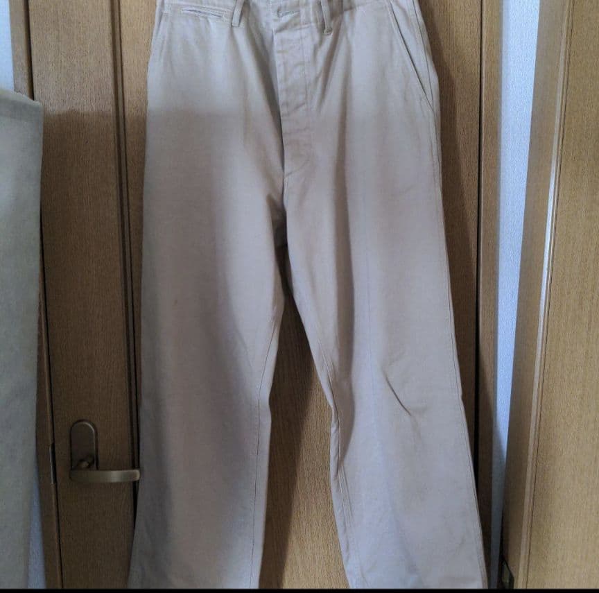 NICENESS ナイスネス WEBB ウェッブ ウォッシャブルチノ トラウザー