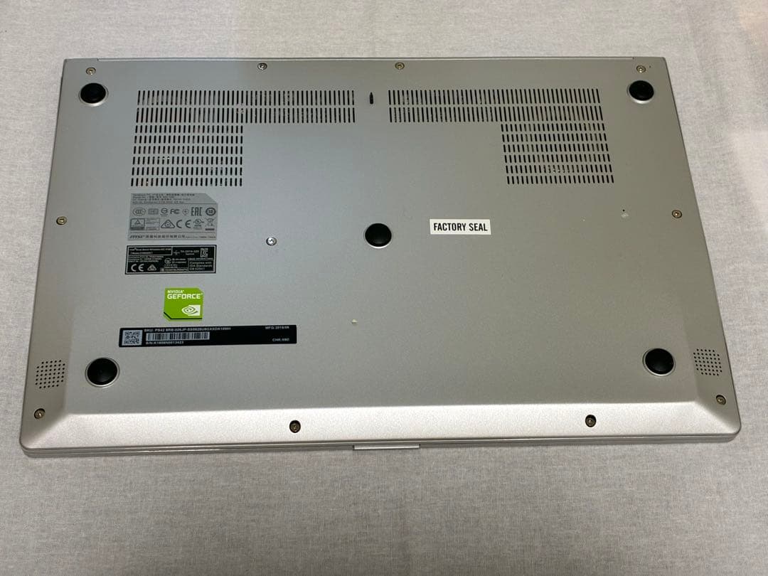 MSI PRESTIGE PS42 8RBノートPC GeForce搭載