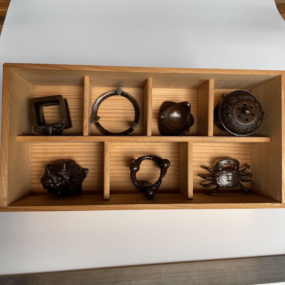 お値下げ！　茶道具　七種蓋置　共箱