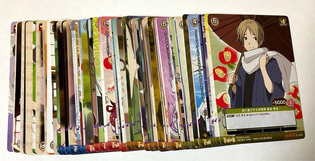 【プリズムコネクト】夏目友人帳　C/U/Rコンプ80枚セット