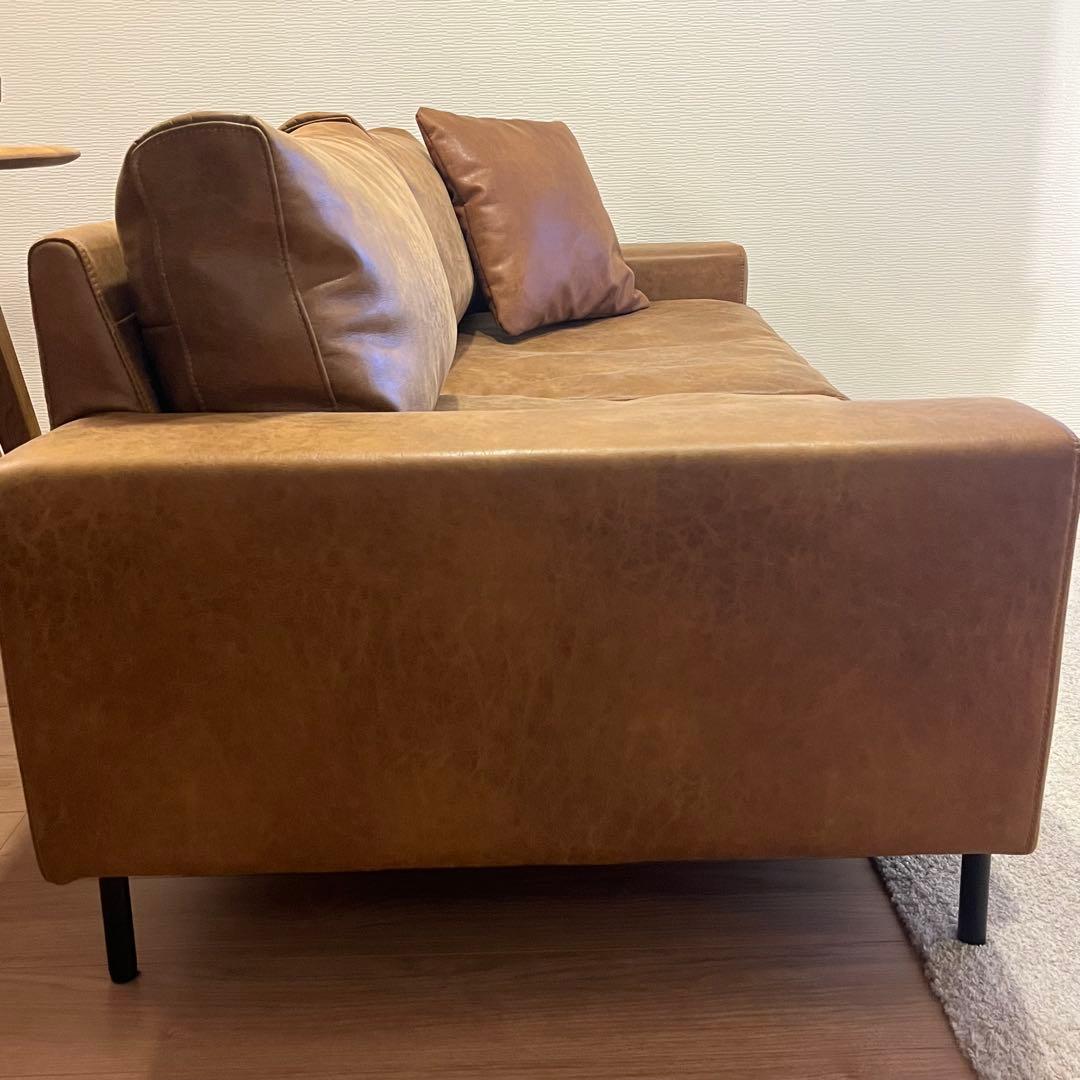 【2.5人掛け】クラッシュゲート　プルート　2.5人掛けソファ